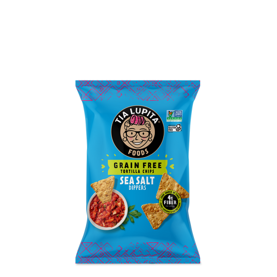 Sea Salt Grain-Free Tortilla Chips Snack Pack (1oz, 24-count)