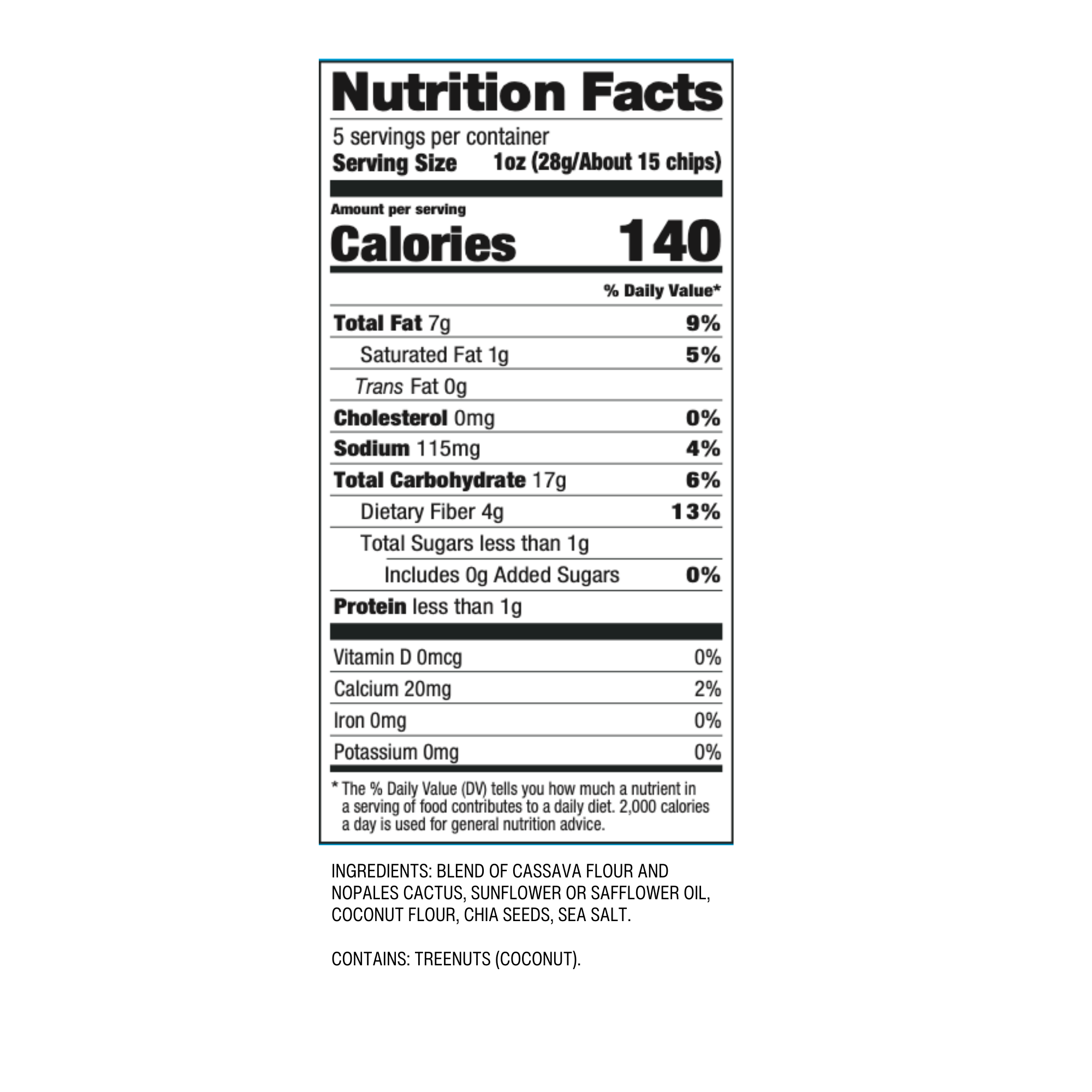 Sea Salt Grain-Free Tortilla Chips Snack Pack (1oz, 24-count)