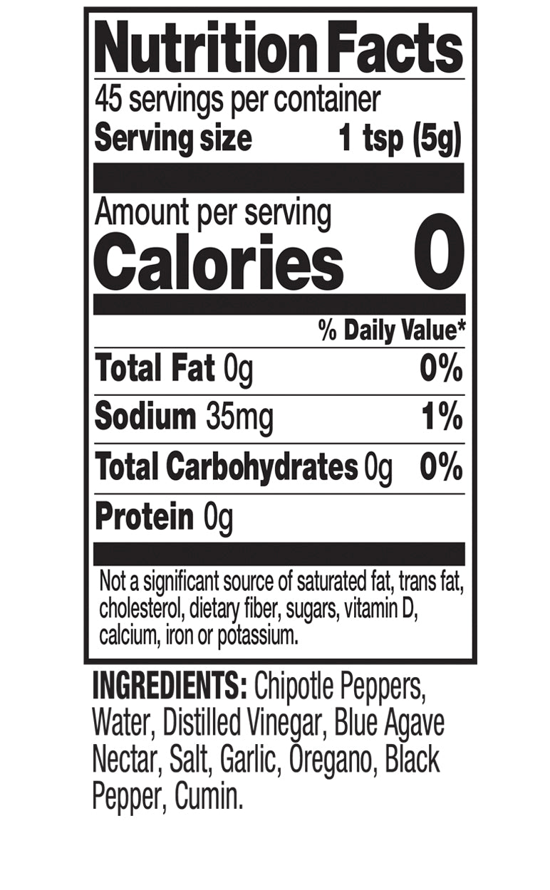 Tia Lupita Chipotle Nutrition Fact Image